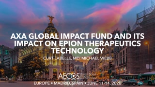 AXA Global Impact Fund and its Impact on Epion Therapeutics Technology